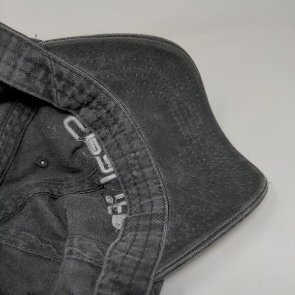 SeaLIfe Mens Strapback Hat Gray OSFM Underwater Camera Cap Embroidered Logo - Picture 10 of 11